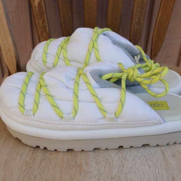 UGG SPACESLIDER TECH SLIDE PLATFORM SLIPPER SHOES, WOMEN US 8/ 8.5 - Picture 7 of 16